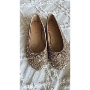 Womens sparkle flats